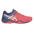 Asics Tennisschuhe Gel Resolution 7 Clay/Sandplatz (Stabil) papayarot Damen